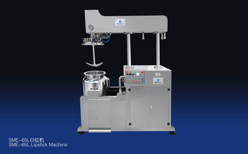 Lip gloss filling machine, machines for the packaging of lip gloss